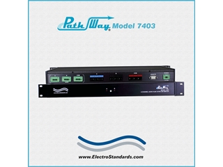 Catalog # 307403 - Model 7403 4-Channel, 1 Audio & 3 RJ45 Cat5e, PoE A/B Switch with RS232 Remote