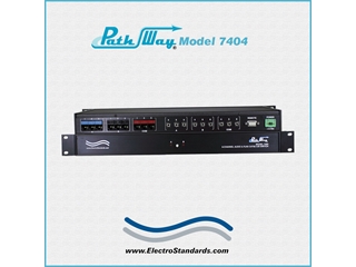 Catalog # 307404 - Model 7404 6-Channel A/B PoE Switch; 3-Channels Audio (4-Pin 3.5mm) & 3-Channels RJ45 Cat5e with RS232 Remote