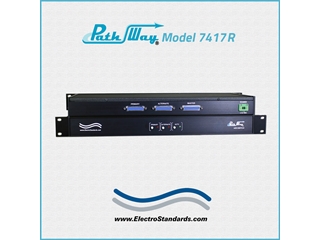 Catalog # 307417R  RoHS Compliant DB25 A/B Switch with Manual & Automatic Fallback Capability
