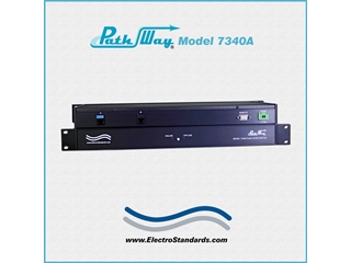 Catalog # 307430A - Model 7340A RJ45 CAT5e Online/Offline Switch with Contact Closure Remote & Feedback