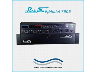 Catalog 307905, Model 7905 10-Channel A/B Multi-Interface PoE Switch; 3 Channels Audio (4-Pin 3.5mm), 3 Channels RJ45 Cat5e, 3 Channels HDMI, and a 120-Volt Channel with RS232 Remote