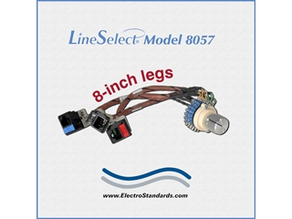 Catalog # 308057 - Model 8057 RJ45 CAT5e Switch, No Enclosure 8-inch Legs