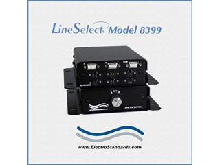 308399 Model 8399 KVM A/OFFLINE/B Switch, with Mounting Brackets