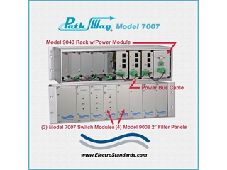 Catalog # 309043 - Model 9043 Module Rack with Power/Control Module