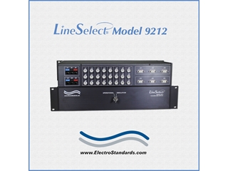 Catalog # 309212 - Model 9212 12-Channel RJ45/BNC/DB9 A/B Switch, Manual, Keylock