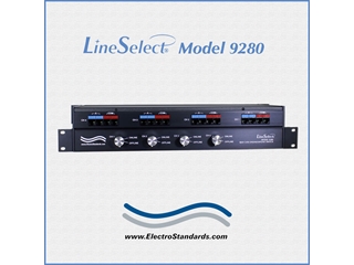 Catalog # 309280 - Model 9280 Four Dual-Channel RJ45 Cat6 OnLine/Offline Switch, Individual Control