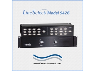 Catalog # 309426 - Model 9426 DB9 2-Channel 12-to-1 Switch