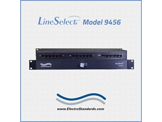 Catalog # 309456 - Model 9456 6-Channel RJ45 A/B Switch