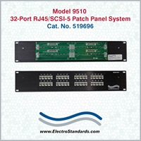 32-Port RJ45 SCSI-5 Patch Panel System