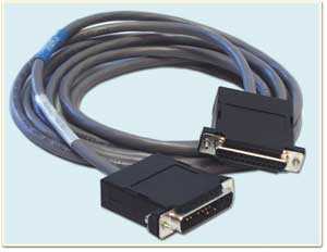 990100 DB25 Cables, RS232 M/F, Custom Length, PVC, 25-Conductor