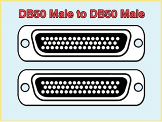982013 DB50 Cables, M/M, Custom Length 