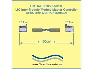 Cable for SuperCapacitor Inter-Module Master Controller, 50 cm, Catalog#989226-50CM