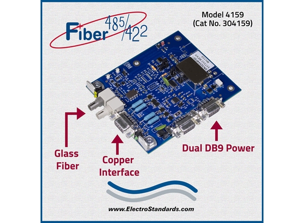 ST Fiber-to-RS485/422/232 Converter
