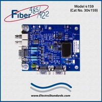 Board ST Fiber-to-RS485/422/232 Converter, Conformal Coated Board