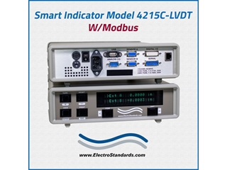 Catalog #538959 Model 4215C-LVDT/MODBUS Smart Indicator, 2-Channels of Measurement & Control of LVDT Measurement Fixtures