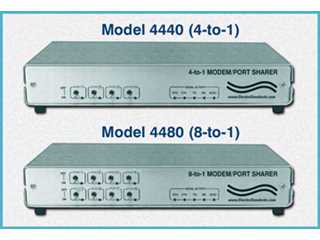 Catalog # 302050 - Model 4440 DB25 RS232 4-Way Switch