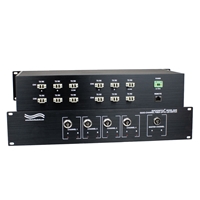 4-Channel LC Duplex A/B Fiber Optic Switch, Single Mode