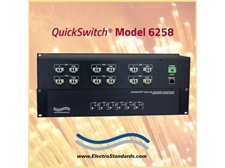 Catalog # 306258 - Model 6258 6-Channel LC Fiber Online/Offline Switch