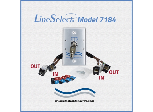 LineSelect Model 7184 A/OFFLINE/B Switch,