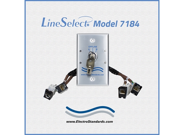 LineSelect Model 7184 A/OFFLINE/B Switch,