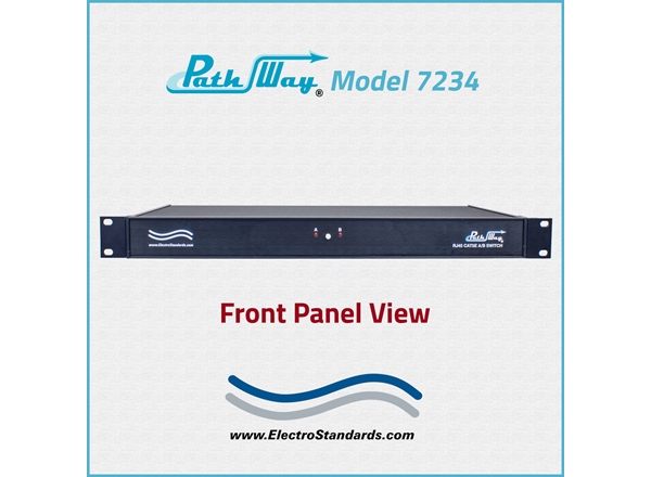 Model 7234 4-Channel RJ45 A/B Switch