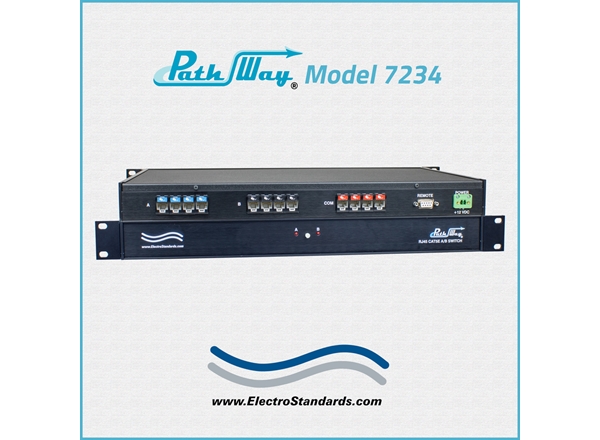 Model 7234 4-Channel RJ45 A/B Switch