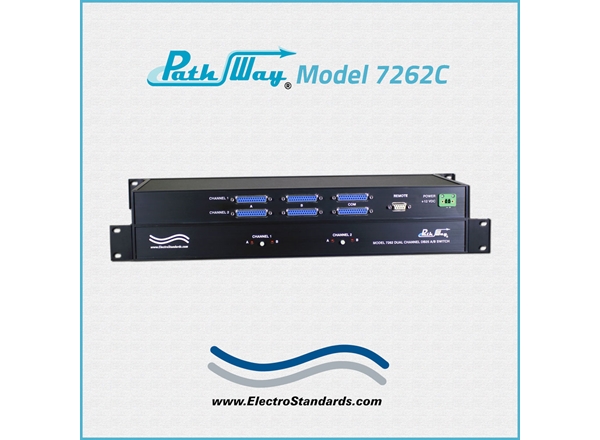 2-Channel DB25 RS232 A/B Switch