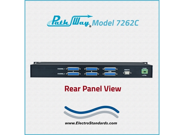 2-Channel DB25 RS232 A/B Switch