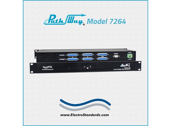 2-Channel DB25 RS232/RS530 A/B Switch