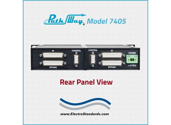 DB25 Normal/Bypass Switch with Channel Isolation