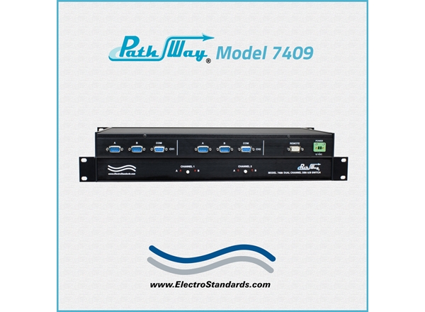 Model 7409 DUAL Channel DB9 A/B Switch