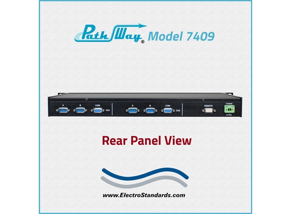 Model 7409 DUAL Channel DB9 A/B Switch