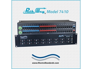 Catalog # 307410 - Model 7410 16-Channel RJ45 A/B Switch w/Dual Serial Ports and Dual Power Supply