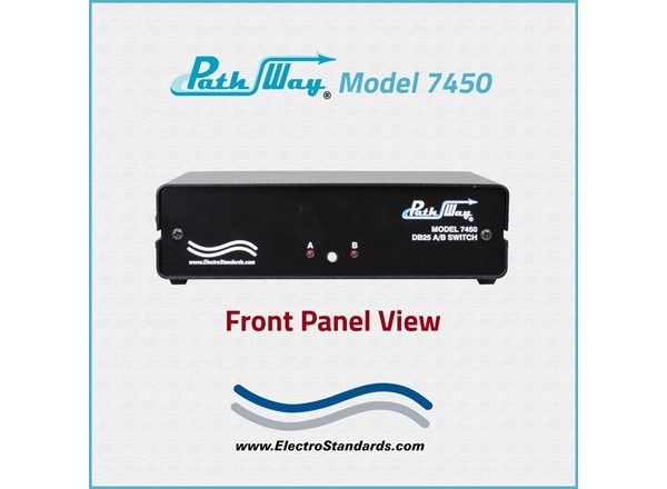 Model 7450 Single Channel DB25 A/B Switch