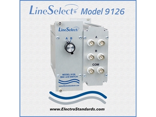 Catalog # 309126 - Model 9126 Dual Channel Coaxial BNC A/B Switch, 50 Ohm