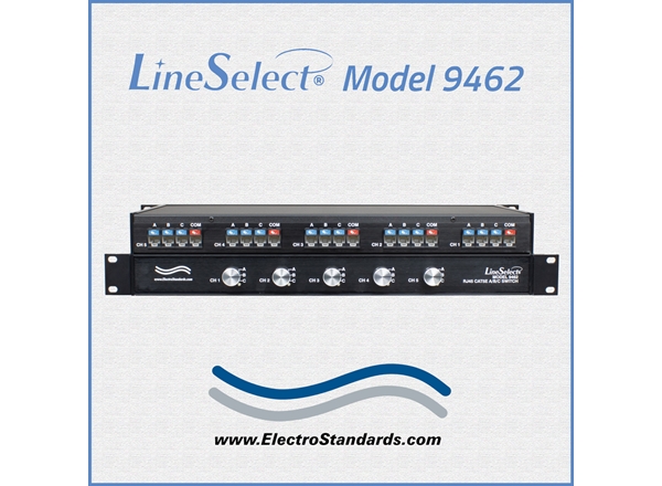 LineSelect® 9462 5-Channel RJ45 Cat5e A/B/C Switch