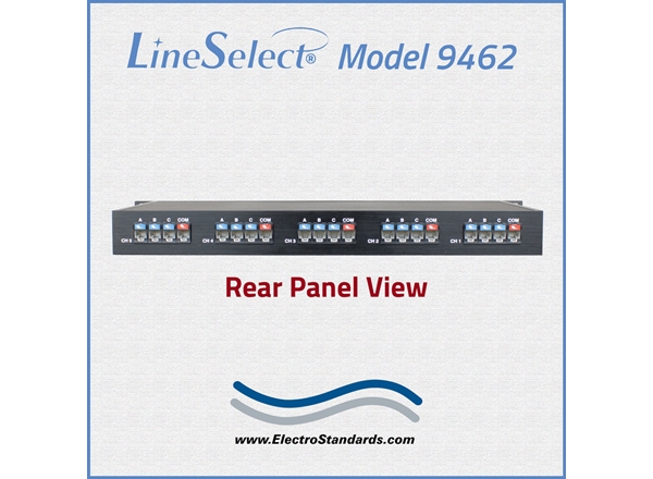 LineSelect® 9462 5-Channel RJ45 Cat5e A/B/C Switch