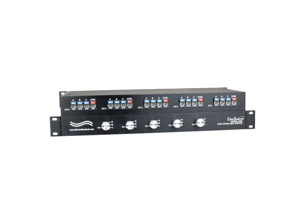 LineSelect® 9462 5-Channel RJ45 Cat5e A/B/C Switch