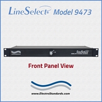 Model 9473 4-Channel RJ45 CAt6 A/B Switch, Simultaneous Control