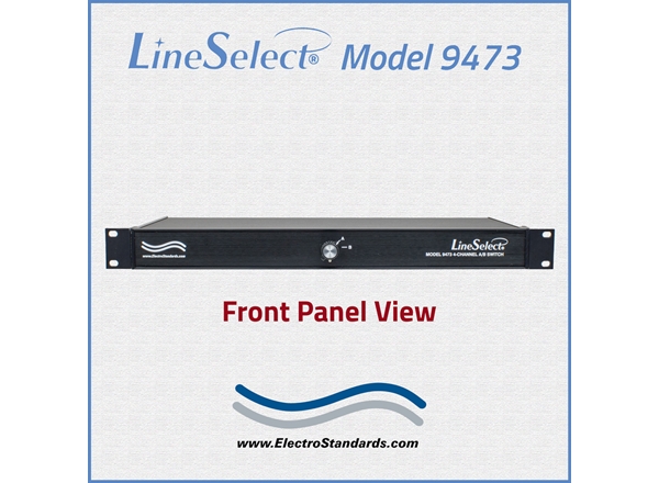 Model 9473 4-Channel RJ45 CAt6 A/B Switch, Simultaneous Control