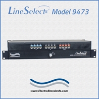 Model 9473 4-Channel RJ45 CAt6 A/B Switch, Simultaneous Control