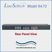 Model 9473 4-Channel RJ45 CAt6 A/B Switch, Simultaneous Control