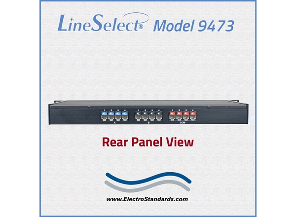 Model 9473 4-Channel RJ45 CAt6 A/B Switch, Simultaneous Control