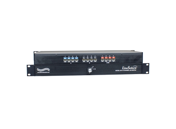 Model 9473 4-Channel RJ45 CAt6 A/B Switch, Simultaneous Control