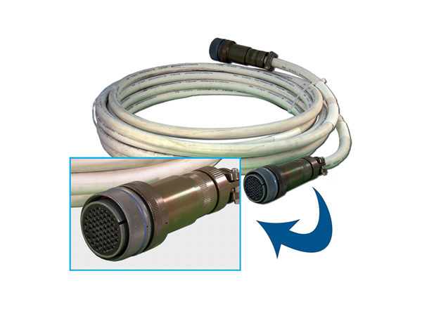 MIL spec connector Cables for Harsh Environments