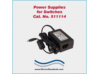 Catalog # 511114 - Model 511114 Power Supply, Wide Range 100-240 VAC/5 VDC