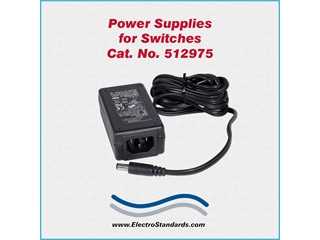 Catalog # 512975 - Model 512975 Power Supply, 100-240 VAC/5 VDC