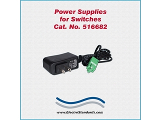 Catalog # 516682 - Model 516682 Power Supply, 100 -240 VAC/12 VDC