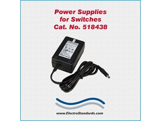 Catalog # 518438 - Model 518438 Power Supply, 100-240 VAC/5 VDC
