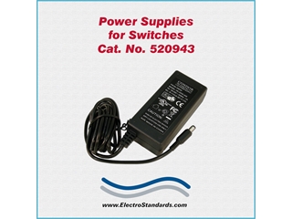 Catalog # 520943 - Model 520943 Power Supply, 100-240 VAC/5 VDC